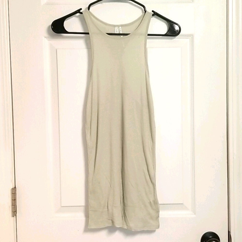 Urban Outfitters light green razor back tank top